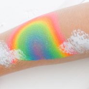 Rainbow & Clouds Tattoo