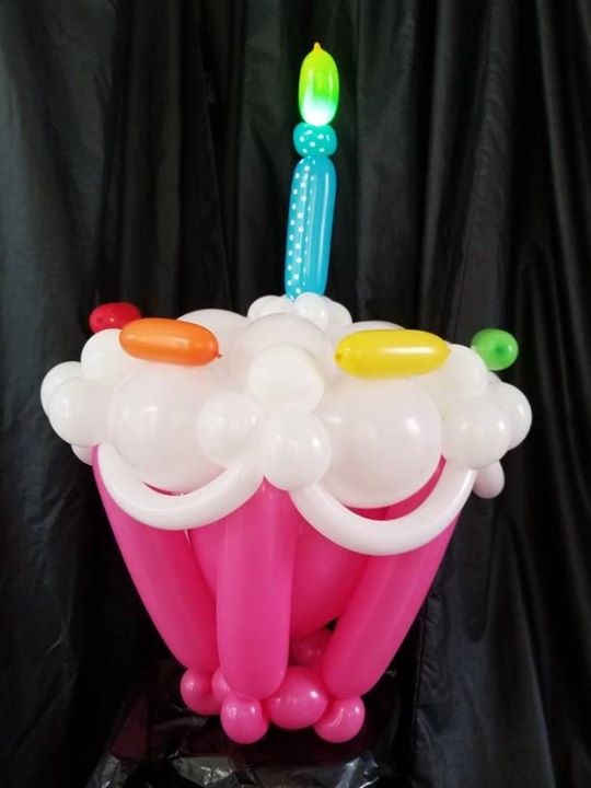 Balloon I made for a birthday girl today